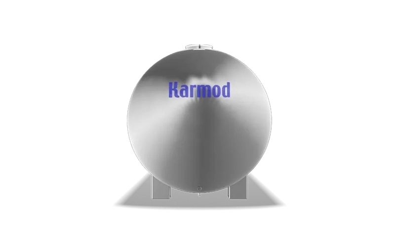 20 ton paslanmaz yatay su deposu-2