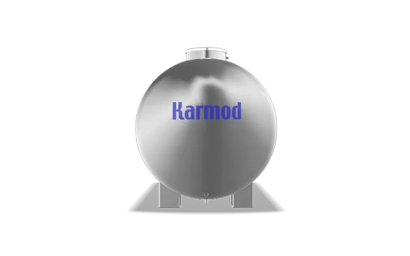 3 ton paslanmaz yatay su deposu-2