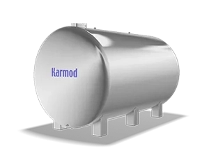 30 ton paslanmaz yatay su deposu