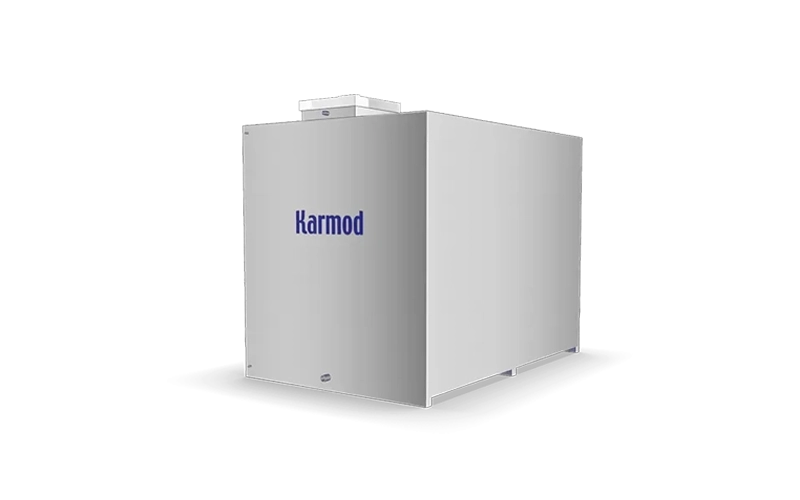 4 ton paslanmaz prizmatik su deposu-2