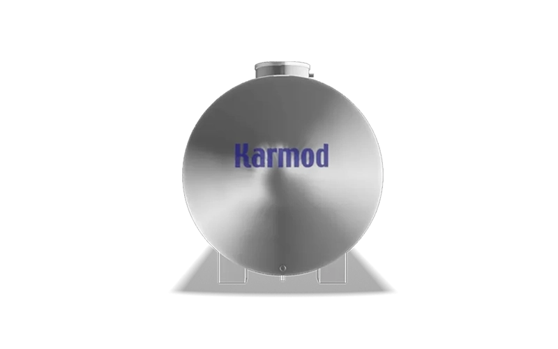 4 ton paslanmaz yatay su deposu-2